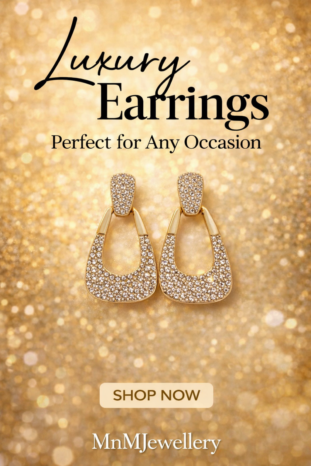 Elegant Crystal Earrings – Perfect for Gifting - ₹499