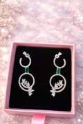 American Diamond Statement Earrings – ₹549 (With Premium Gift Box)