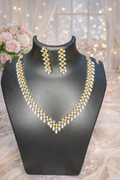 Elegant American Diamond Necklace Set – Anti Tarnish | ₹2599