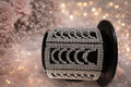 Luxury American Diamond Statement Cuff Bracelet – Rhodium Plated | Premium Gift Box | ₹ 650