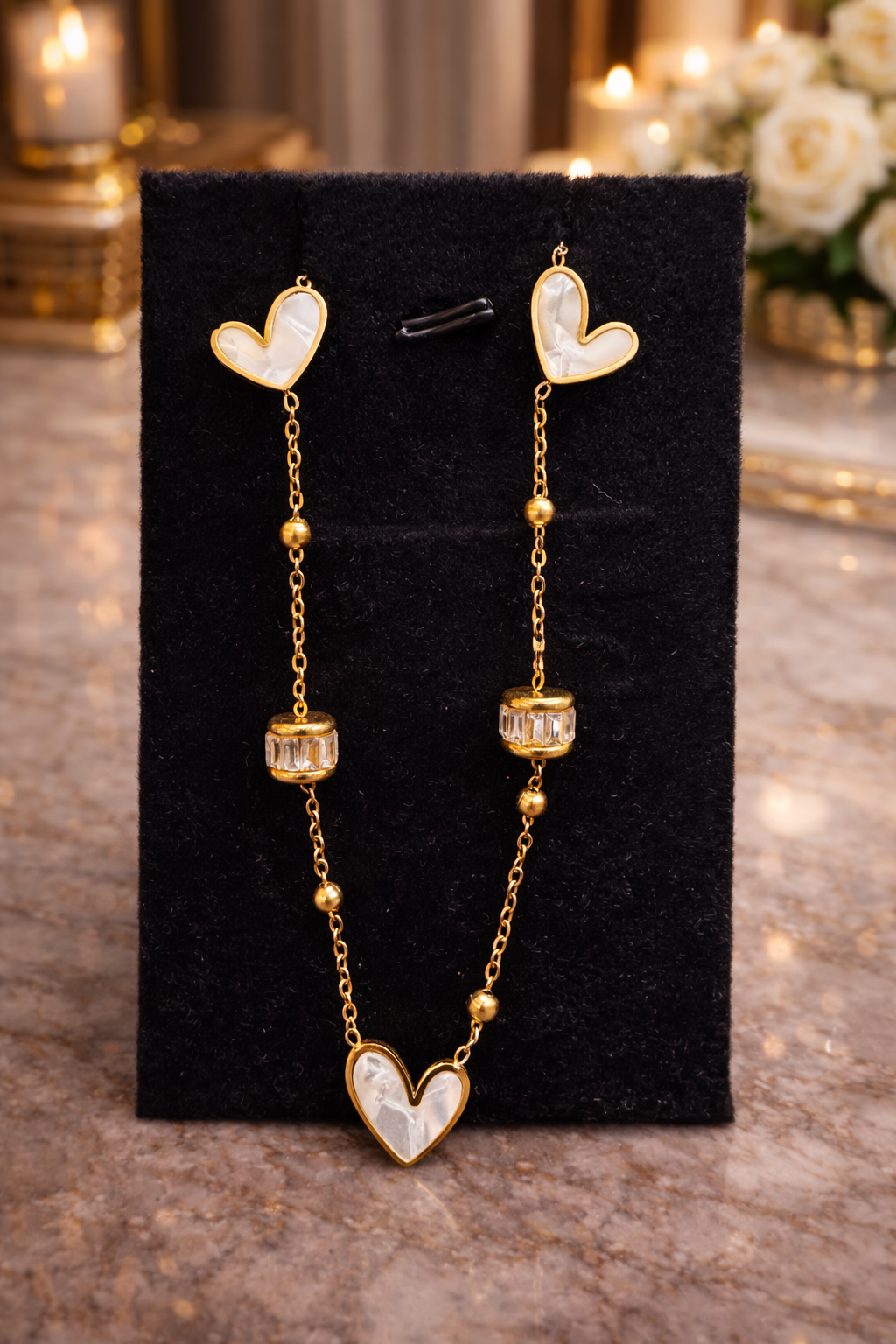 Golden Heart Luxe Anti-Tarnish Chain | 499