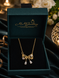 Golden Bow Crystal Anti-Tarnish Chain | ₹ 499