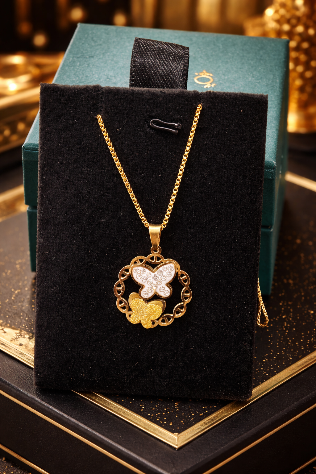 Butterfly Luxe Gold Pendant Chain
| ₹ 499
