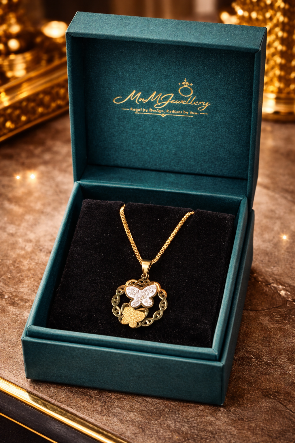 Butterfly Luxe Gold Pendant Chain
| ₹ 499