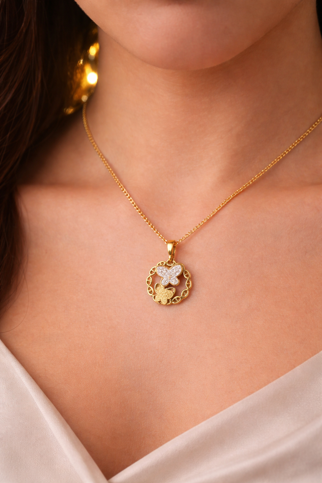 Butterfly Luxe Gold Pendant Chain
| ₹ 499