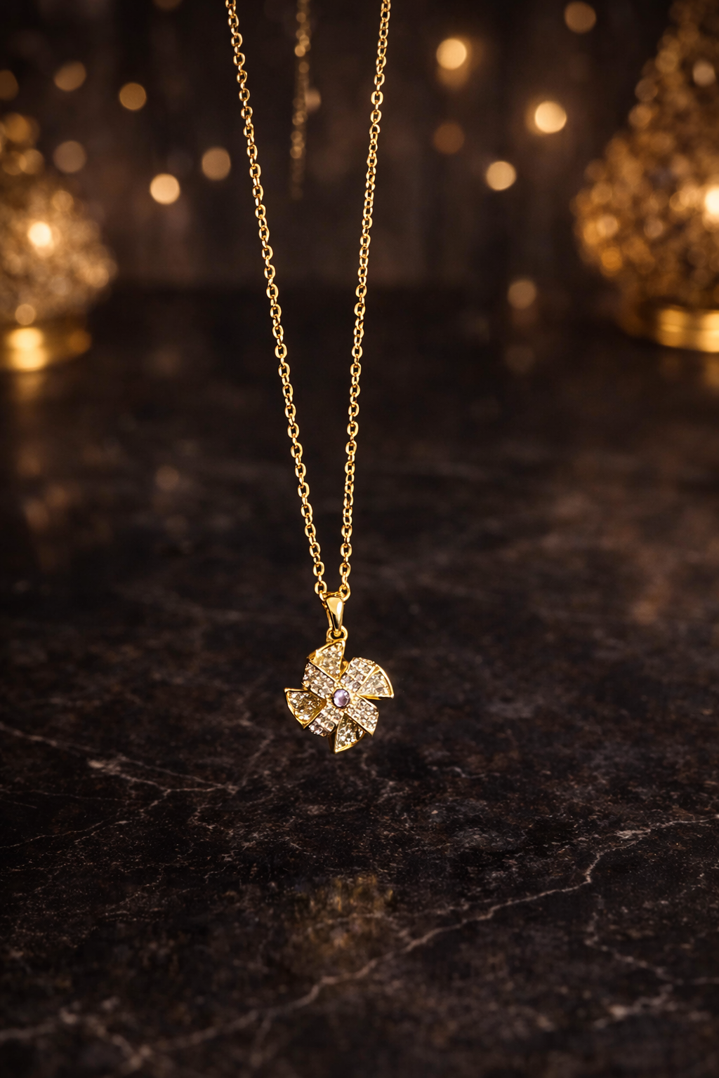 Blossom Luxe Gold Chain | ₹ 525