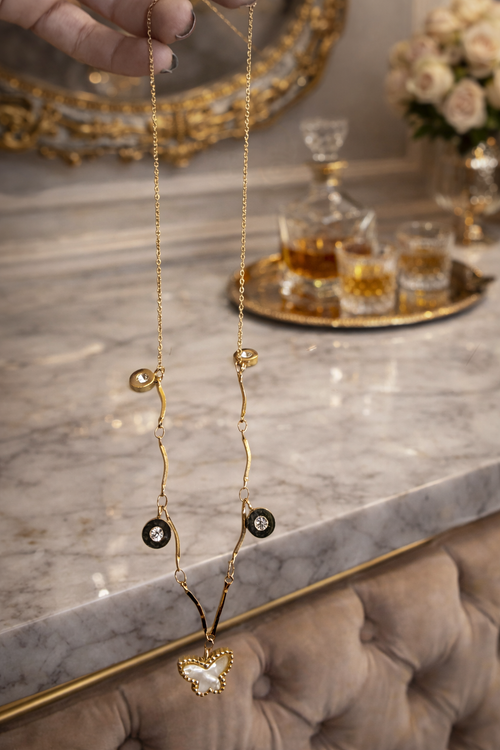 Butterfly Charm Luxe Chain – Gold Plated | ₹ 499