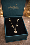 Butterfly Charm Luxe Chain – Gold Plated | ₹ 499
